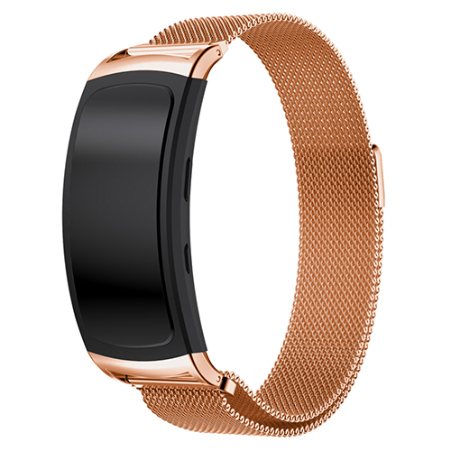 For Samsung Gear Fit 2!Milanese Magnetic Loop Stainless Steel Band ...